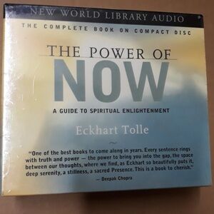 Audio Book NEW SEALED The Power of Now by Eckhart Tolle Audiobook 7 CDs New Seal